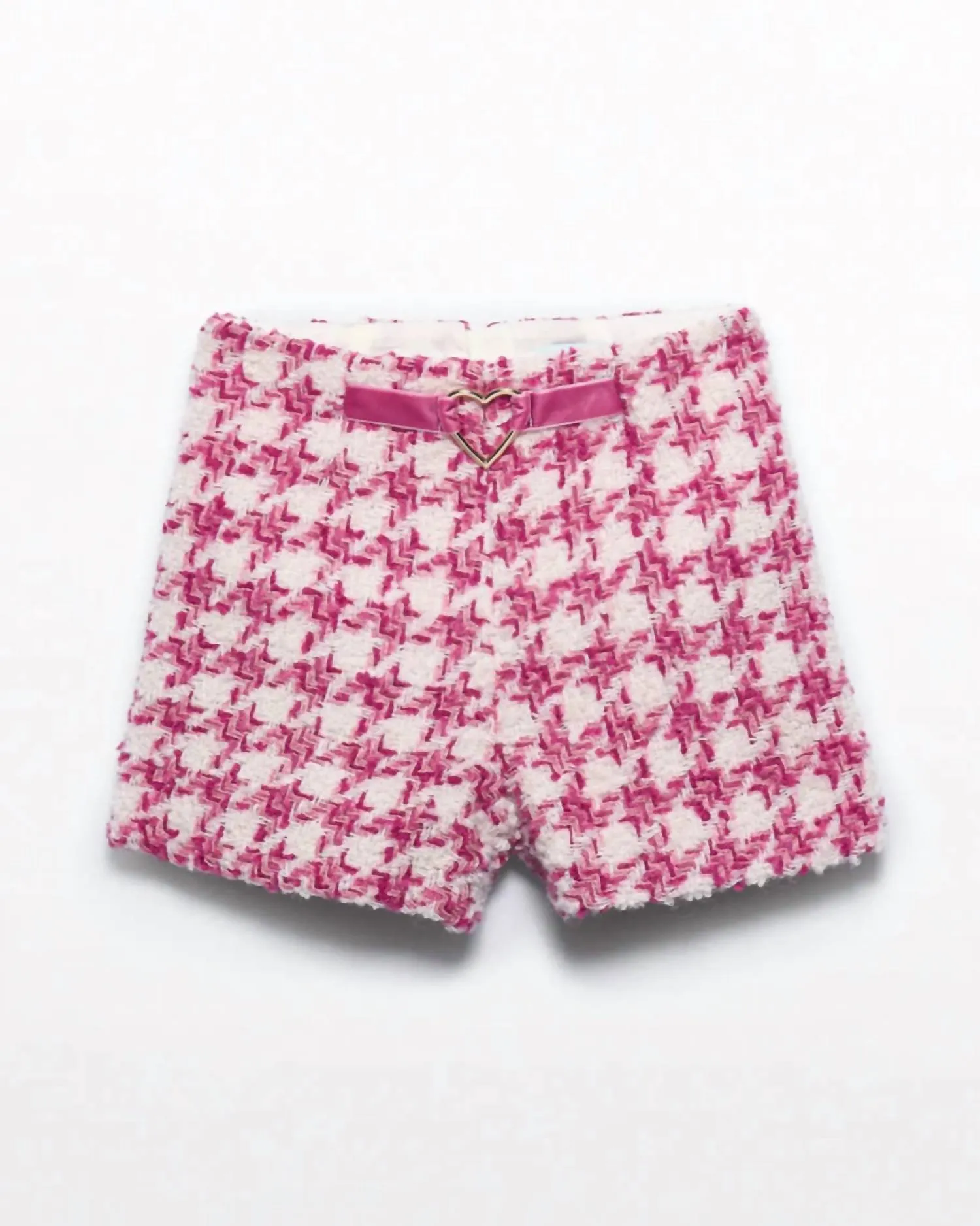 Abel & Lula - Girls Houndstooth shorts