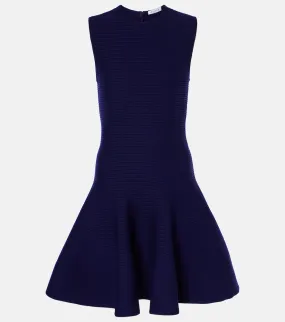 Alaia Wool-blend minidress