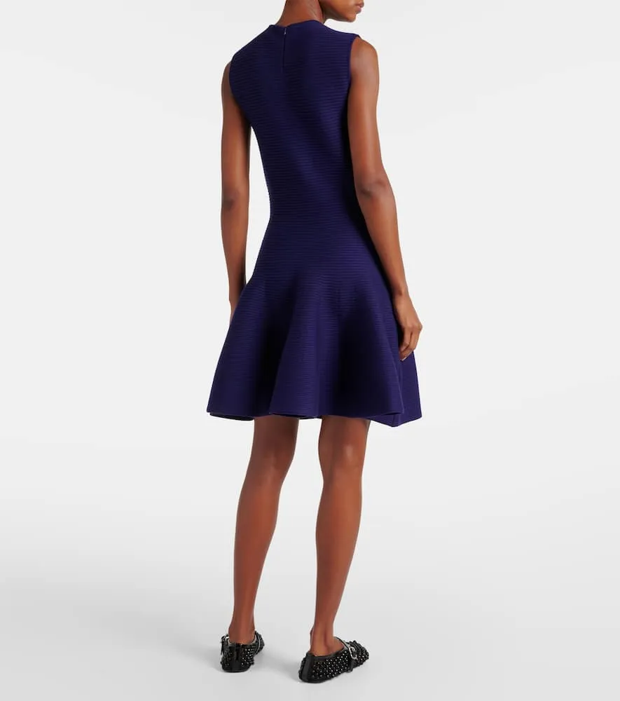 Alaia Wool-blend minidress