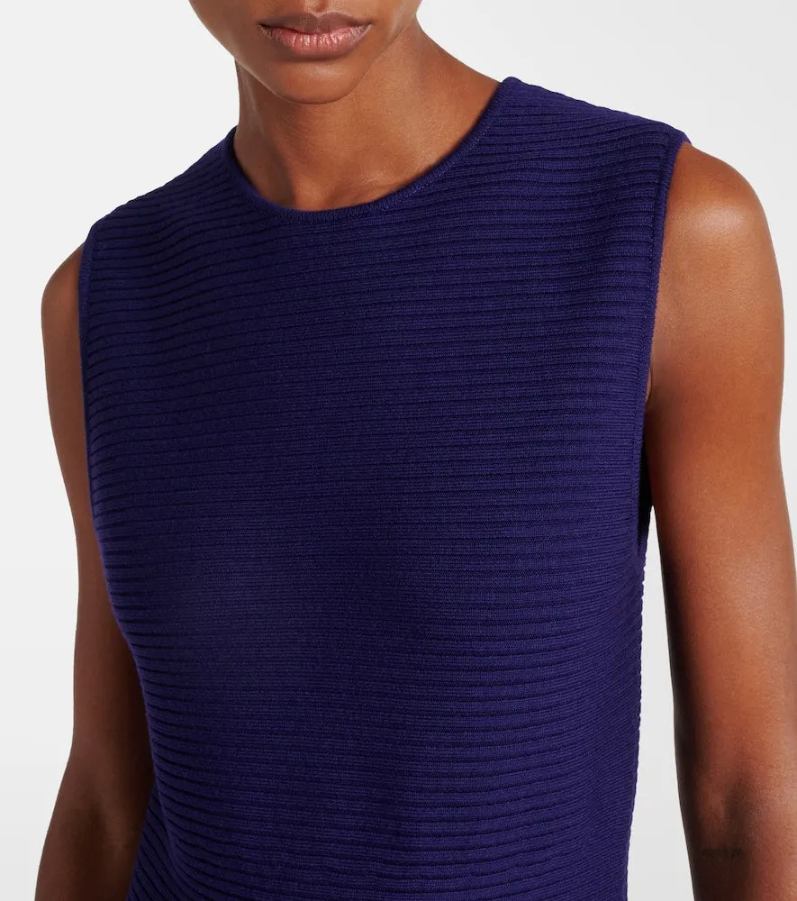 Alaia Wool-blend minidress