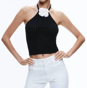 Alice   Olivia - Bessie Halter Top