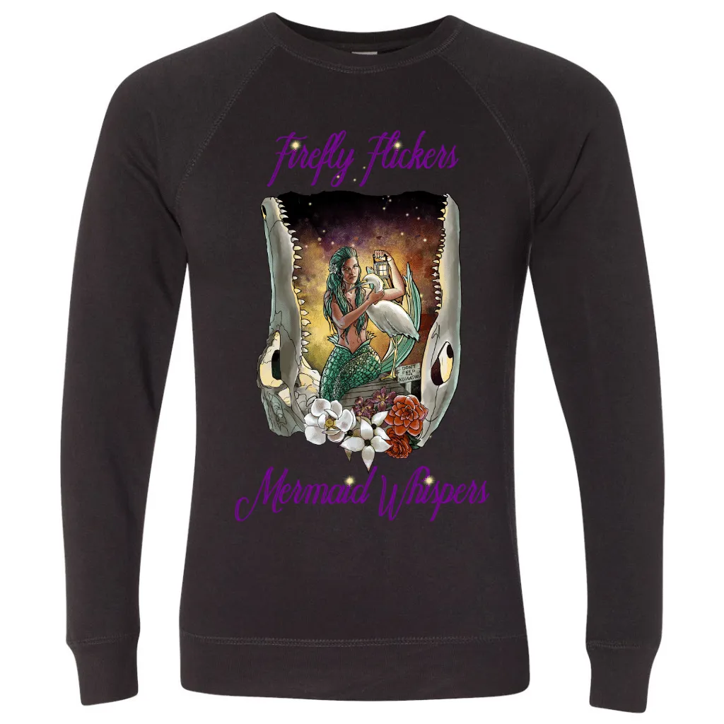 Bayou Mermaid Fleece Crewneck Sweatshirt
