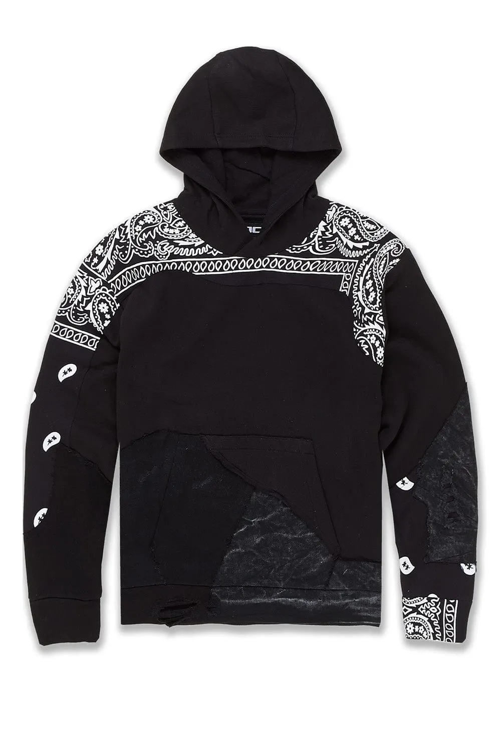 Big Men's Paisley Pullover Hoodie (Name Your Price)