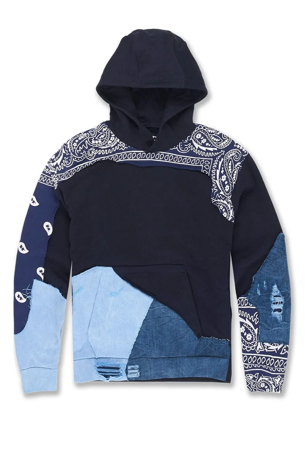 Big Men's Paisley Pullover Hoodie (Name Your Price)