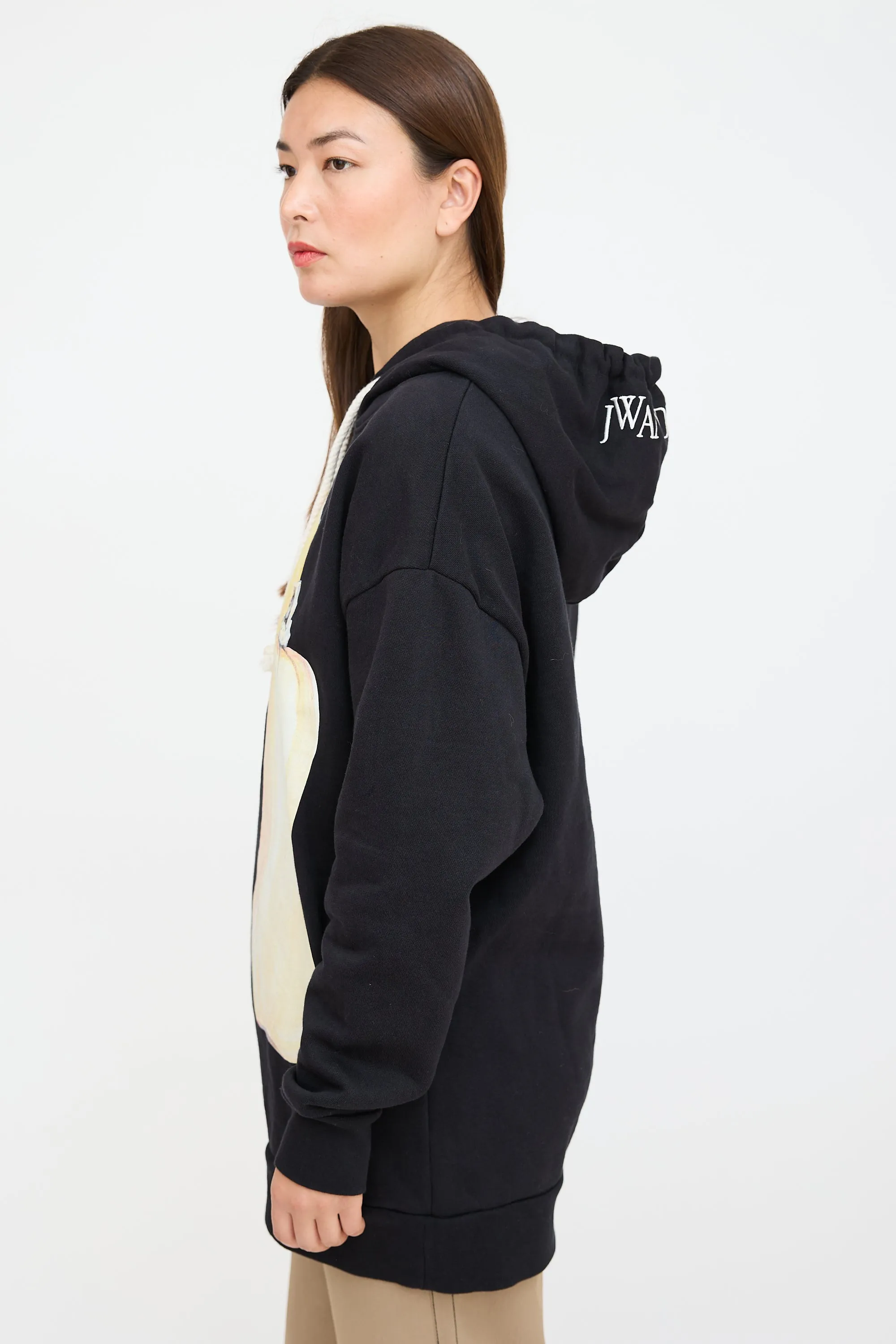 Black & Yellow Squash Hoodie