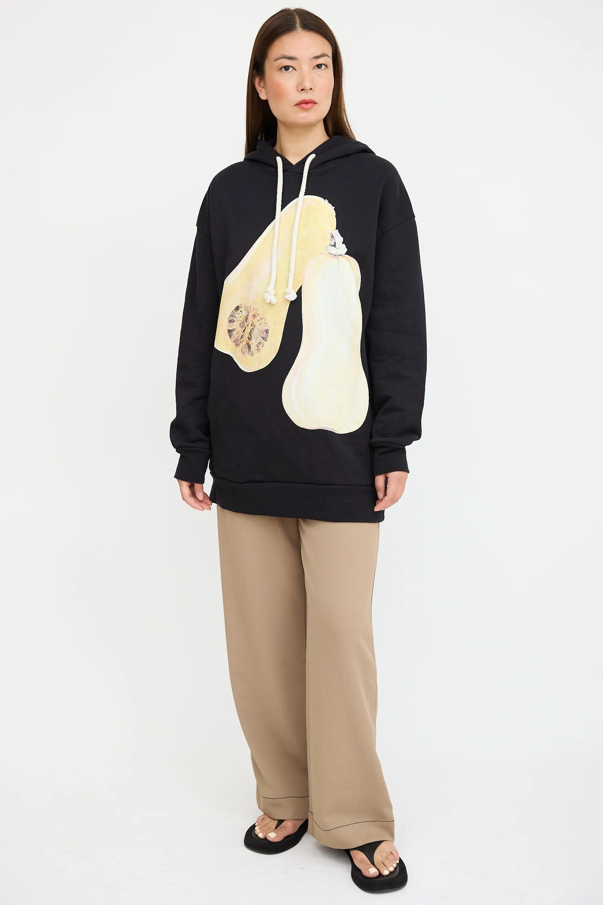 Black & Yellow Squash Hoodie