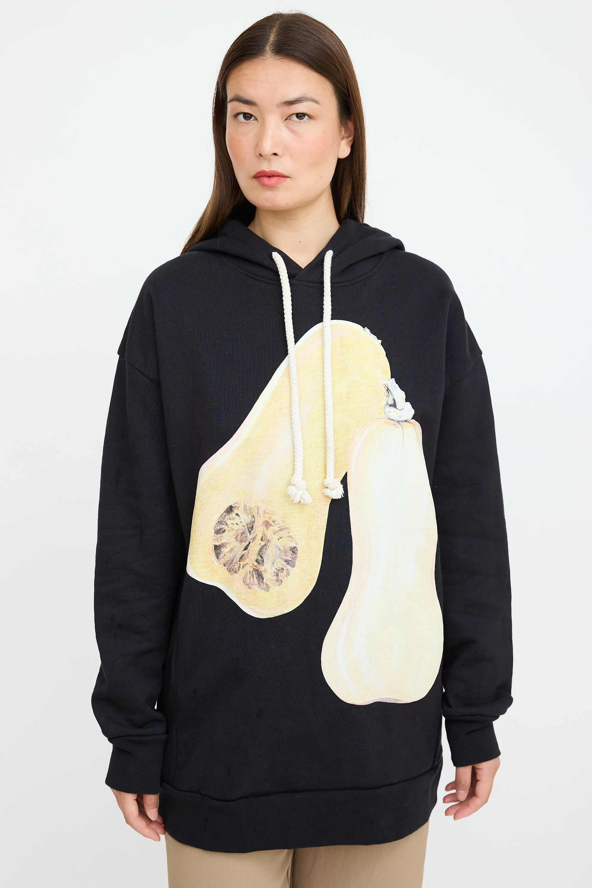 Black & Yellow Squash Hoodie