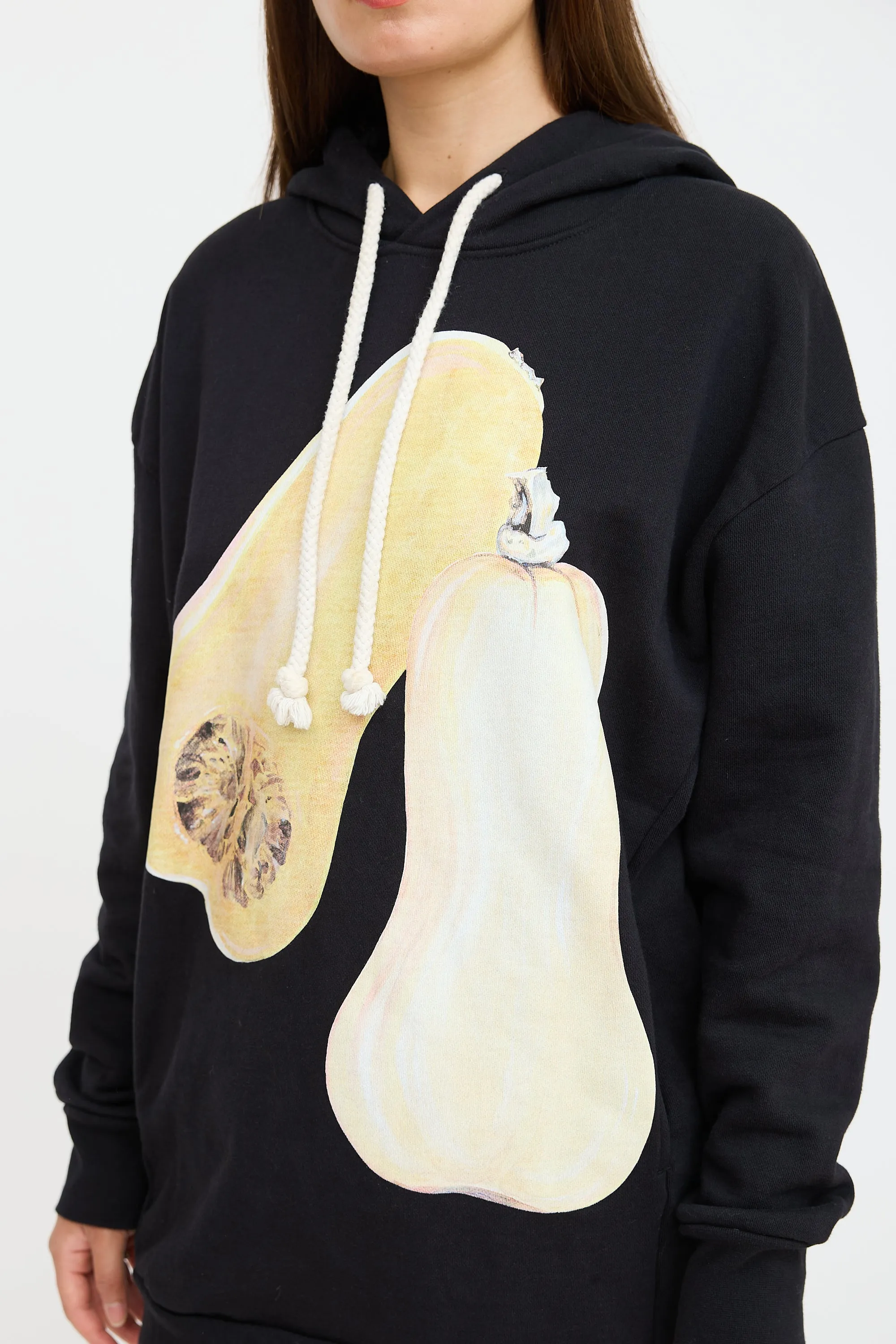 Black & Yellow Squash Hoodie
