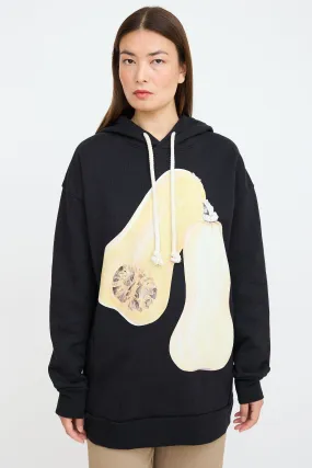 Black & Yellow Squash Hoodie