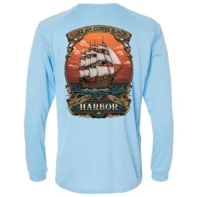 Black Harbor Performance Sun Shirt (Blue Mist)