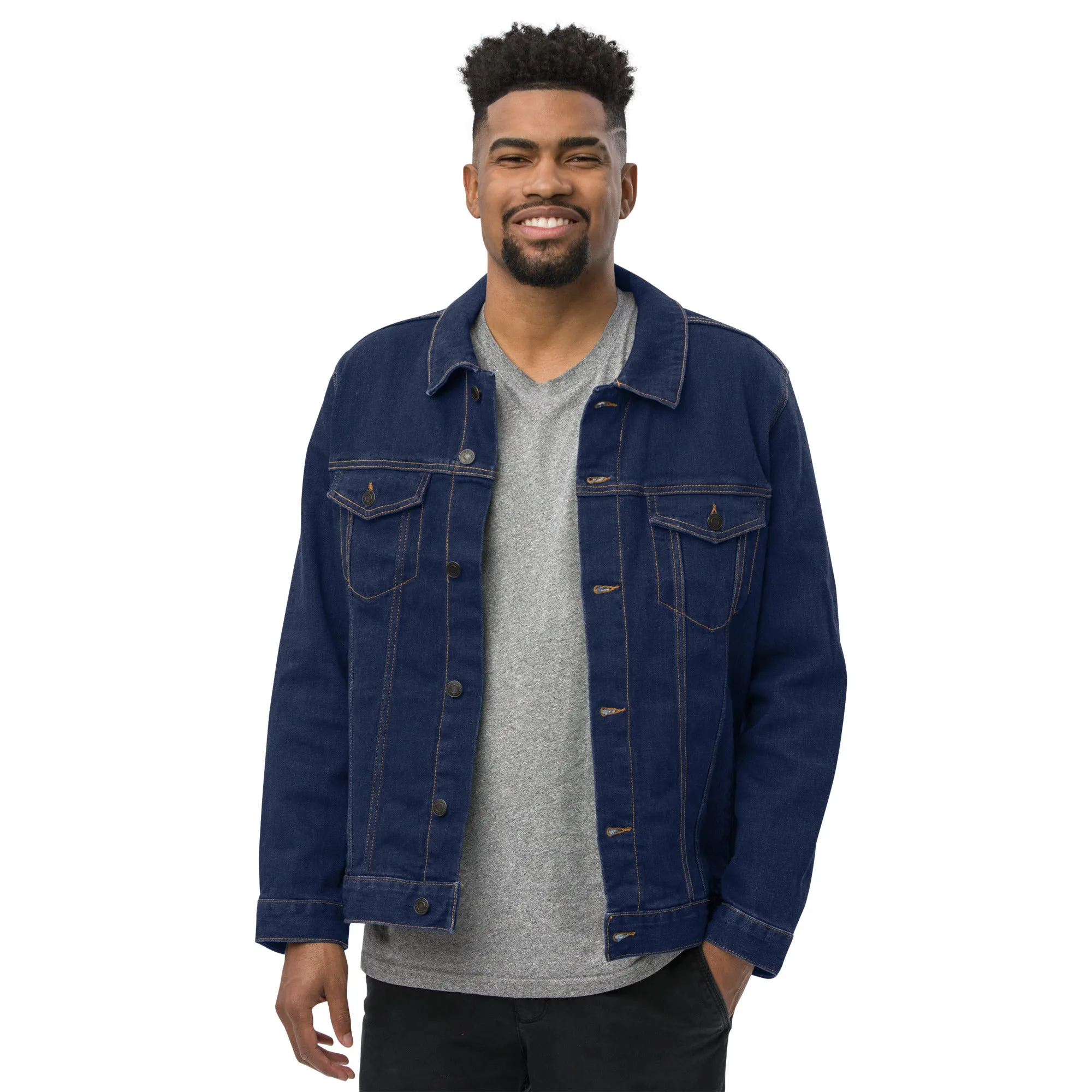 Black Mogul Supreme Unisex denim jacket