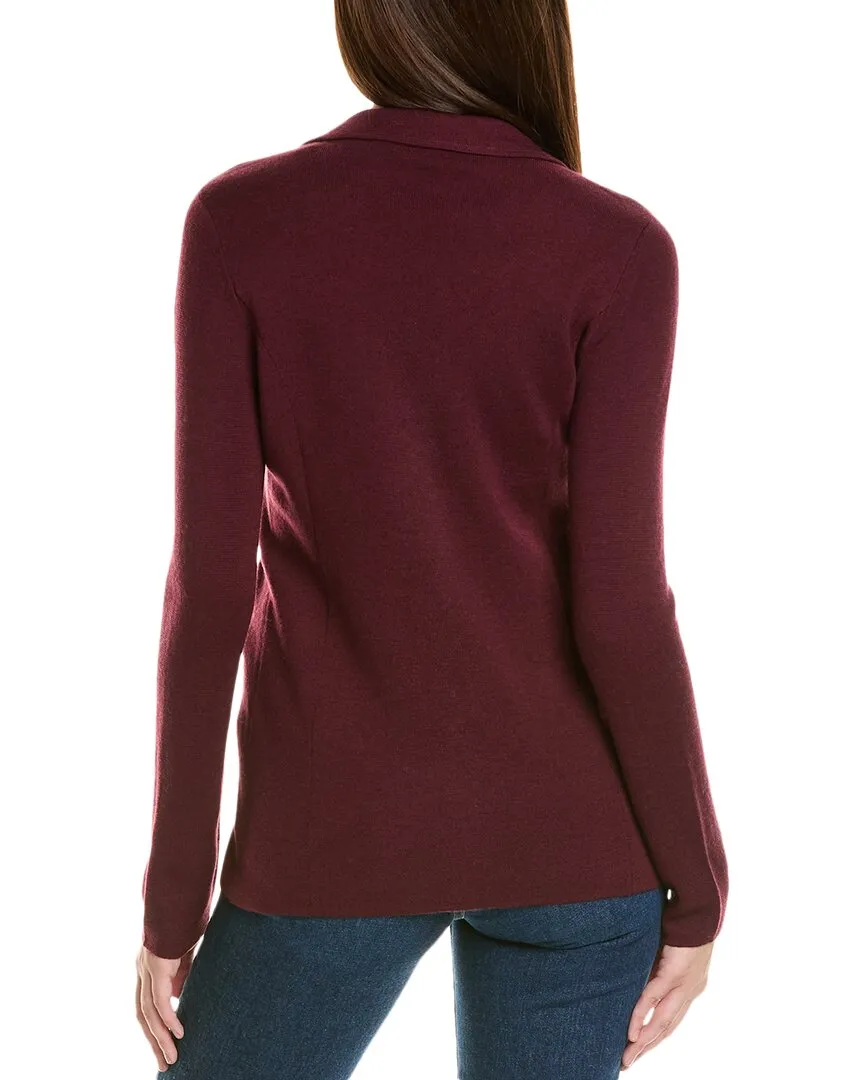 Bruno Magli Wool Sweater Blazer
