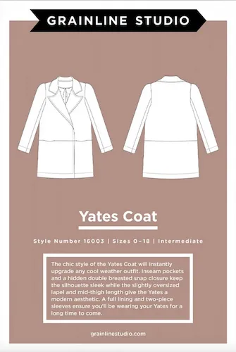Grainline Studio - Yates Coat