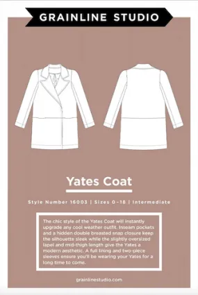 Grainline Studio - Yates Coat