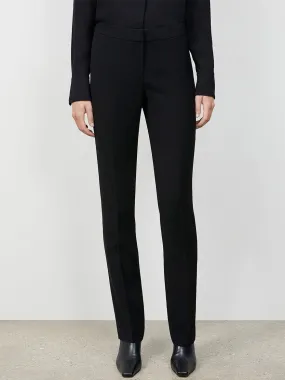 Lafayette 148 New York Finesse Crepe Barrow Pant in Black