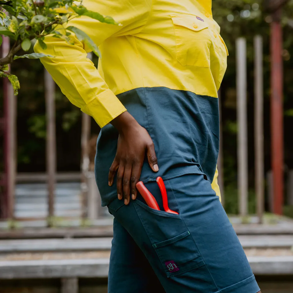 Light Weight Shirt Long Sleeve HiVis 'The Sunset Essential'