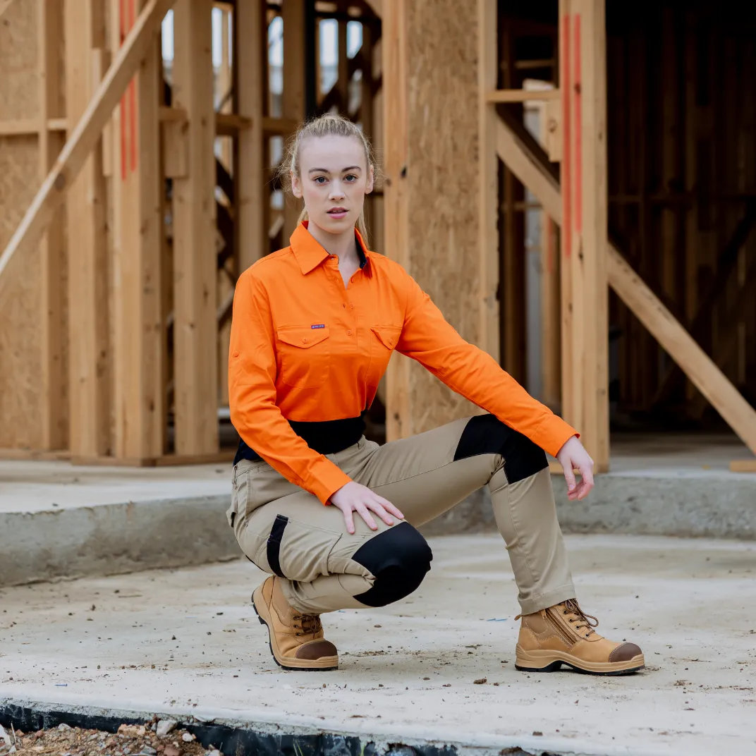 Light Weight Shirt Long Sleeve HiVis 'The Sunset Essential'