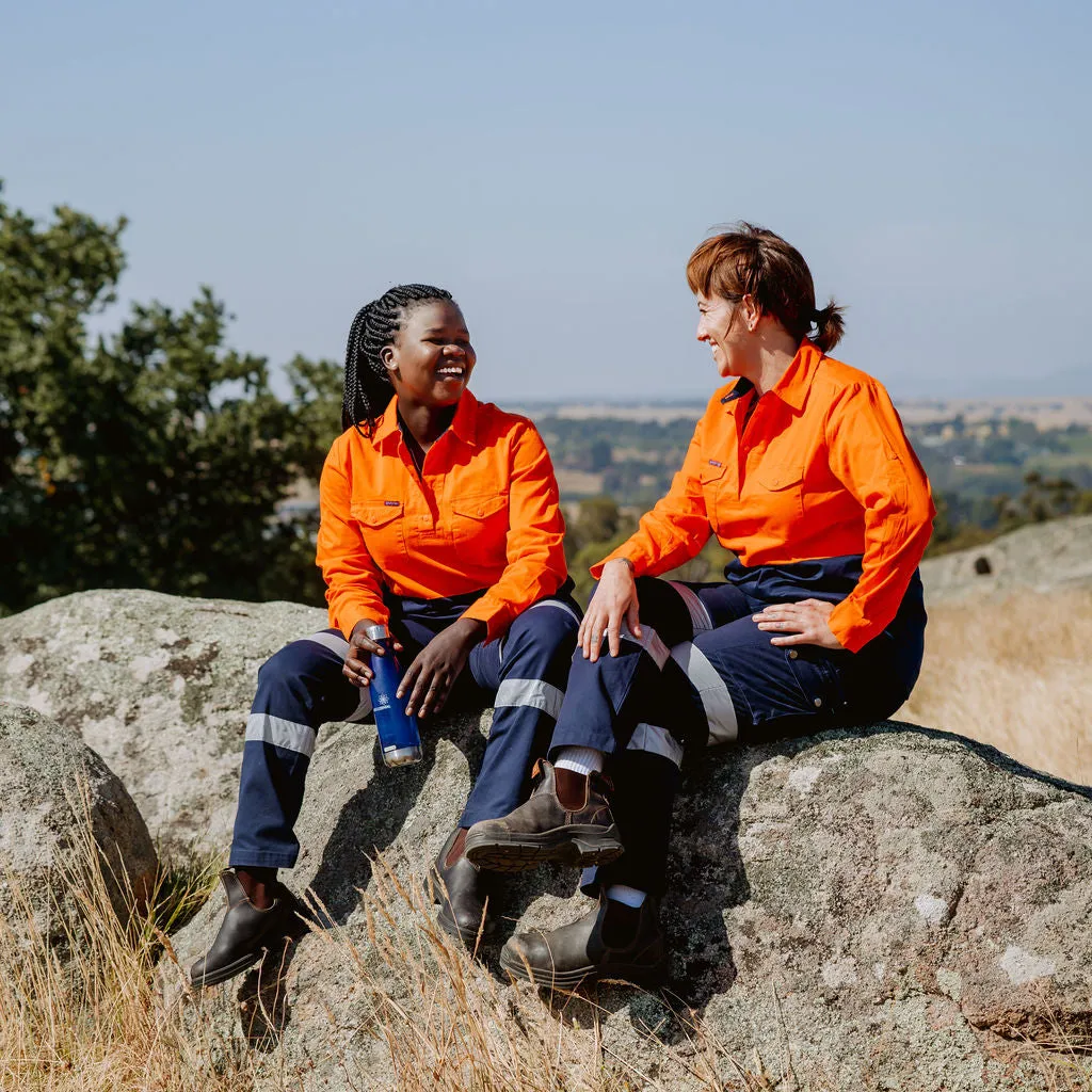 Light Weight Shirt Long Sleeve HiVis 'The Sunset Essential'