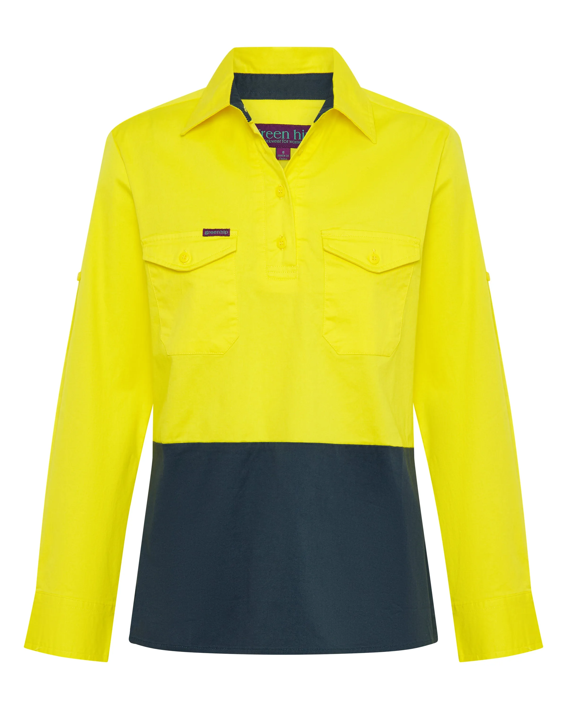 Light Weight Shirt Long Sleeve HiVis 'The Sunset Essential'