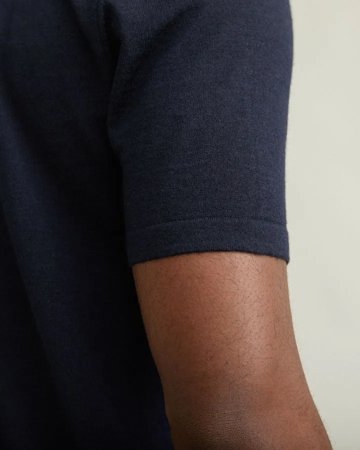 Loreto Wool Cashmere Blend Polo