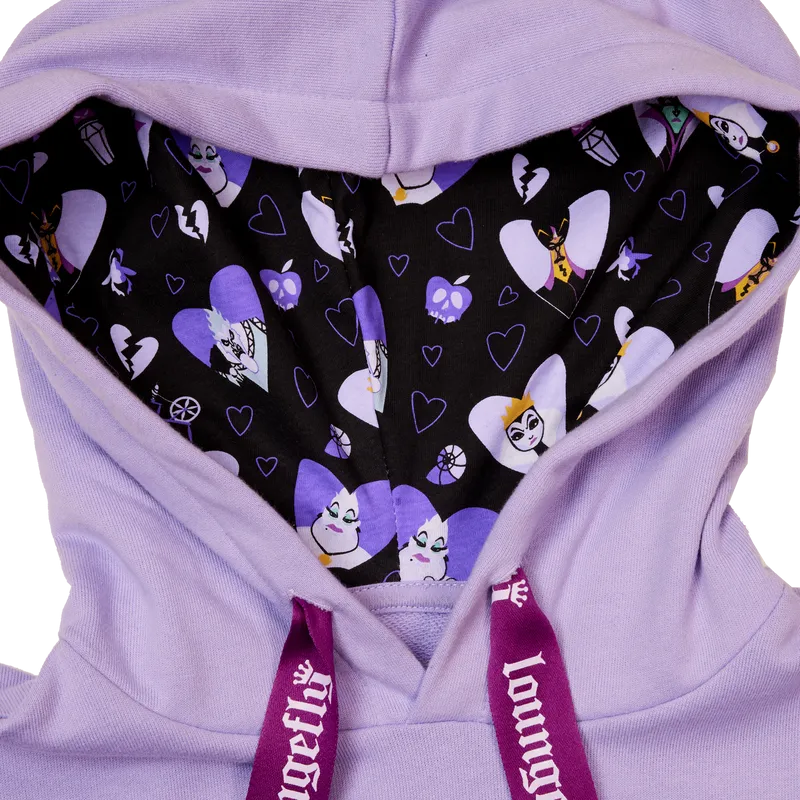 Loungefly x Disney Villains Curse Your Hearts Unisex Hoodie