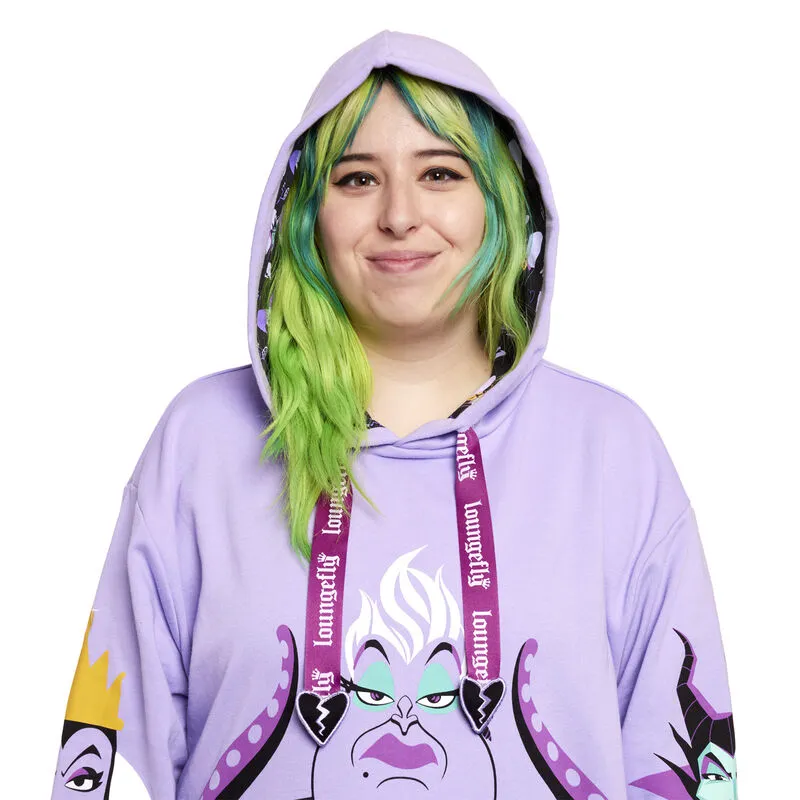 Loungefly x Disney Villains Curse Your Hearts Unisex Hoodie