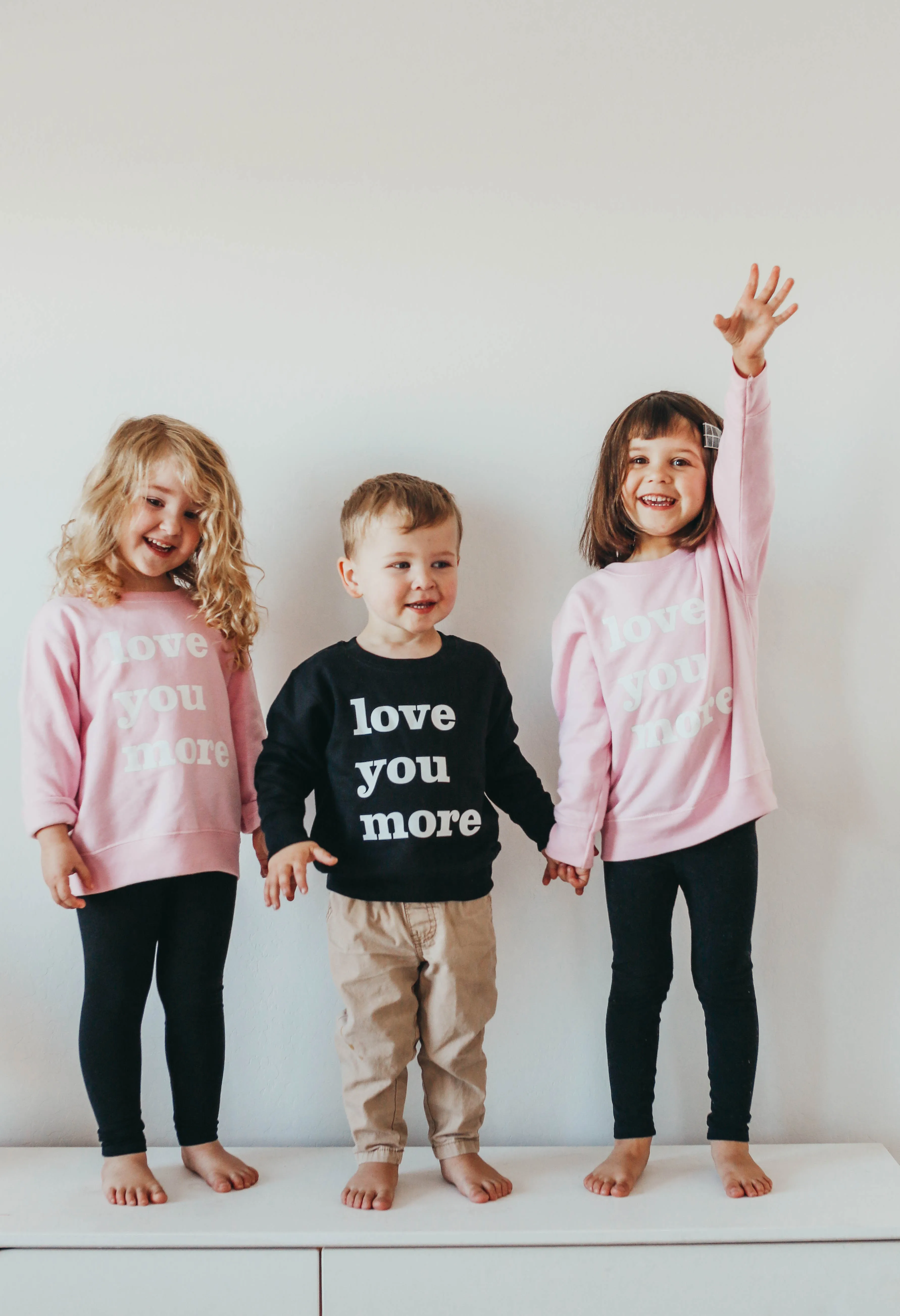 Love You More Kid's Pullover