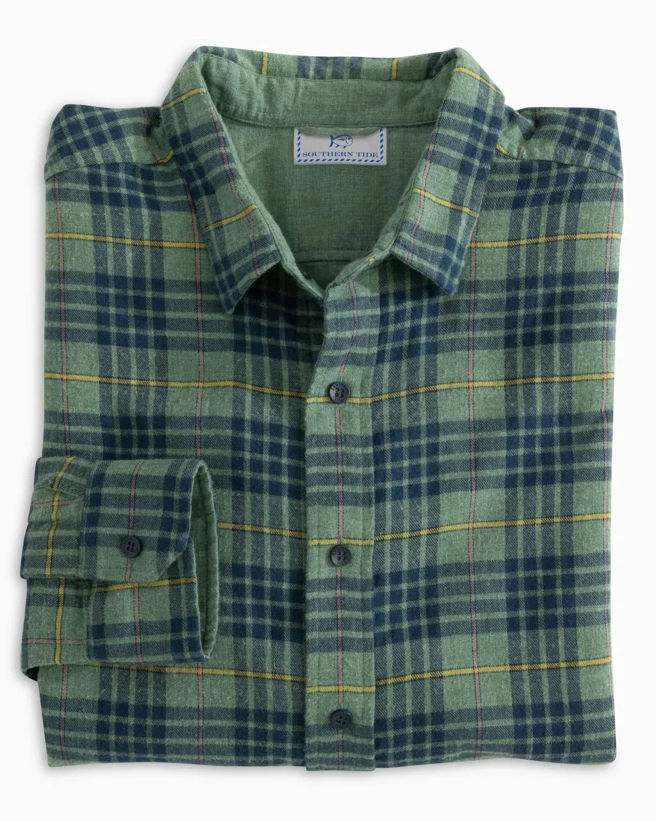 Men's Payton Heather Reversible Plaid Button Up Shirt