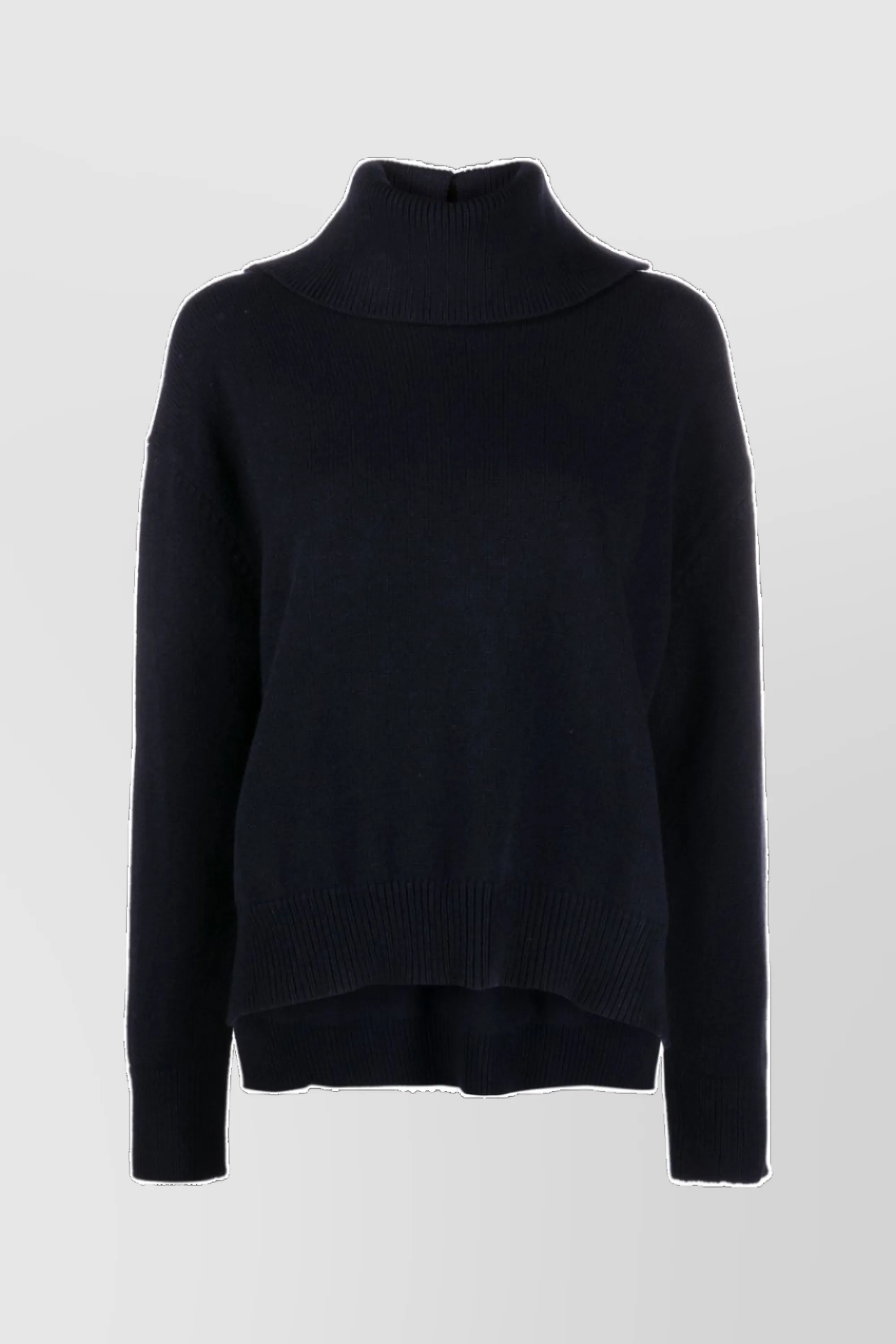 Oversize funnel neck sweater