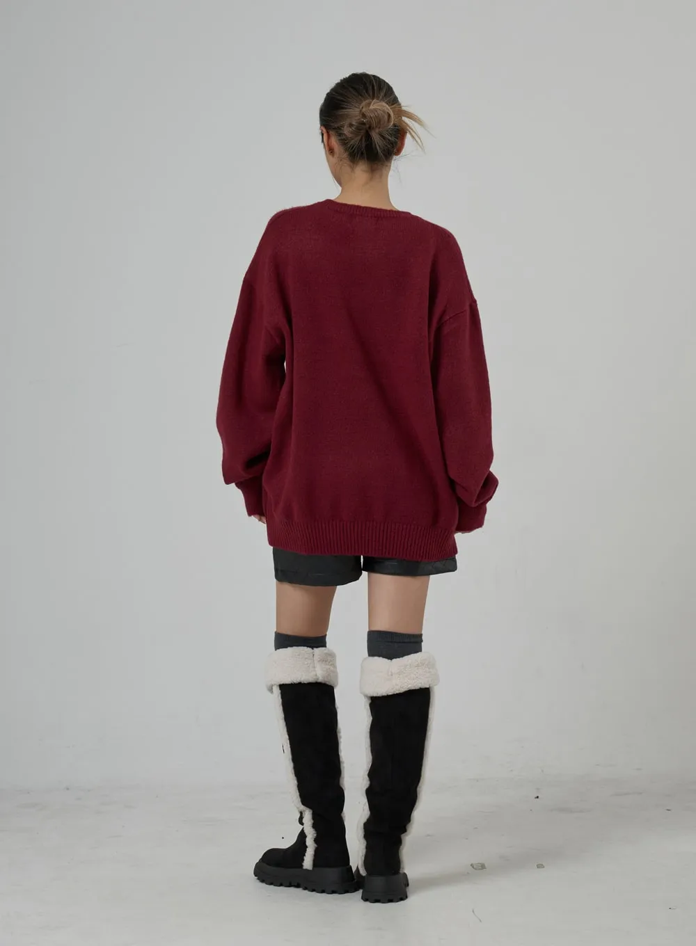 Quilted Faux Leather Shorts CD30