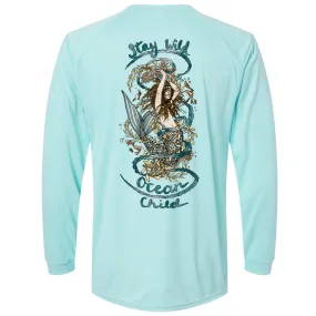 'Stay Wild Ocean Child' Performance Sun Shirt