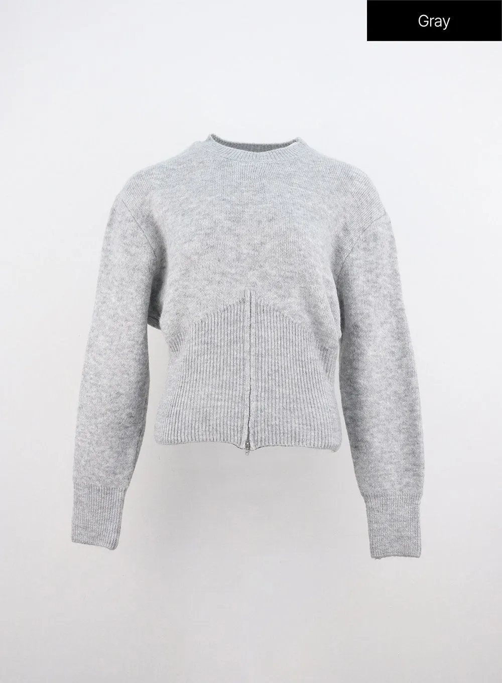 Textured Twist Pullover Knit OO319