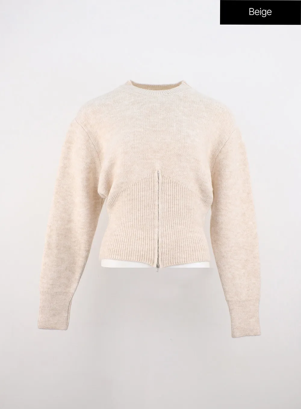 Textured Twist Pullover Knit OO319
